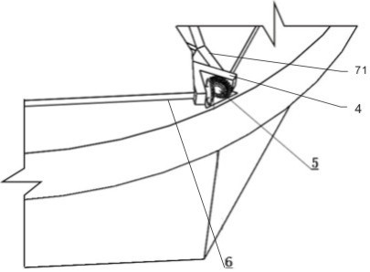 Ventilation fan with linkage type air port valve