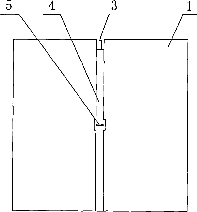 Prefabricated part for loading bridge supporting bracket