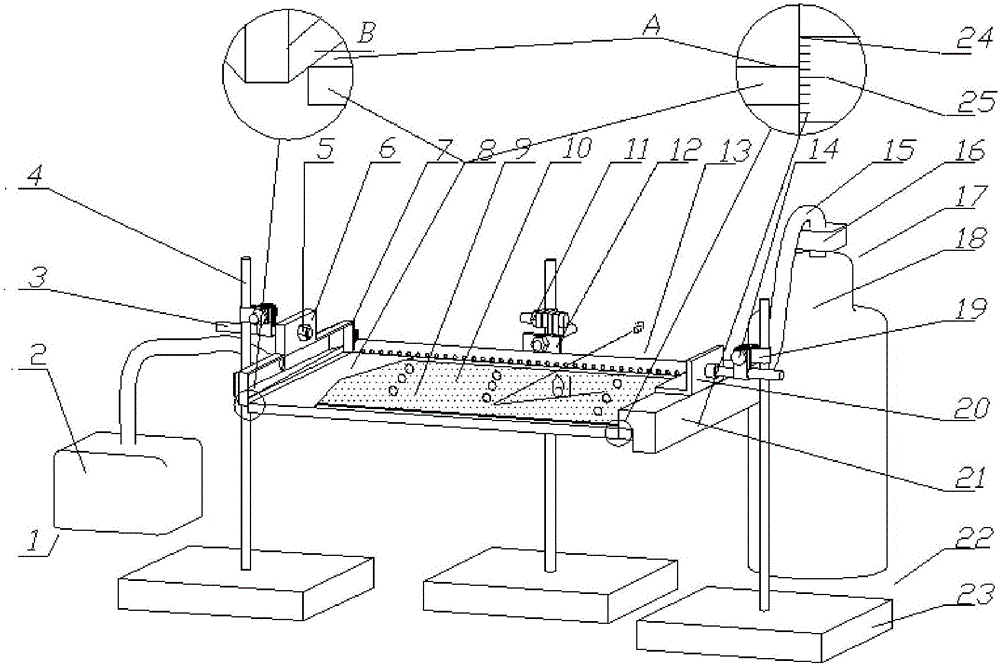 Device for online observation and removal of dust on the surface of transmission mirror and its implementation method