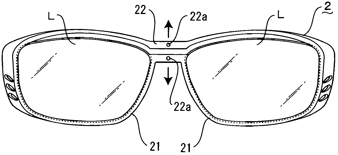 Double frame connecting structure of eyeglass frame