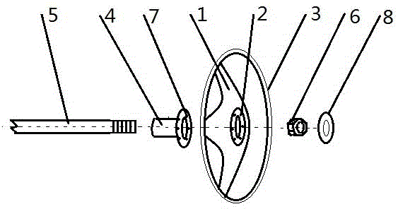 Novel and safe car steering wheel