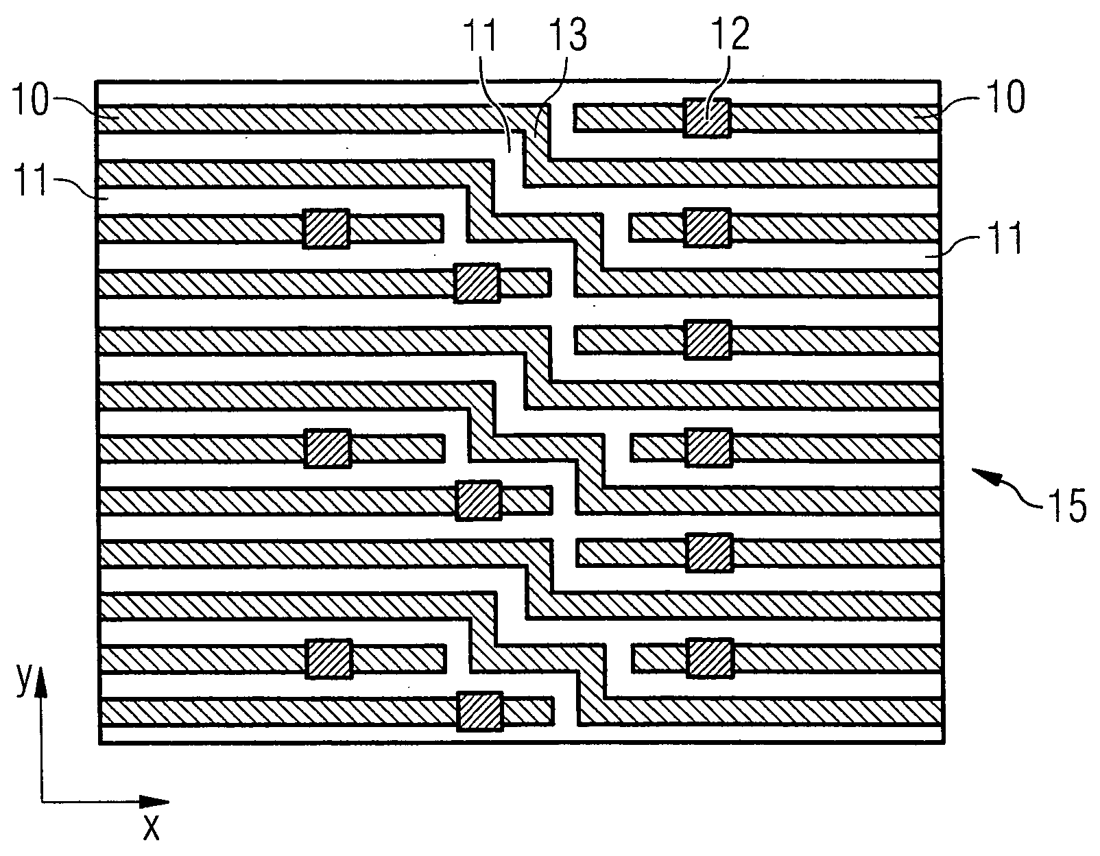 Method for producing semiconductor patterns on a wafer