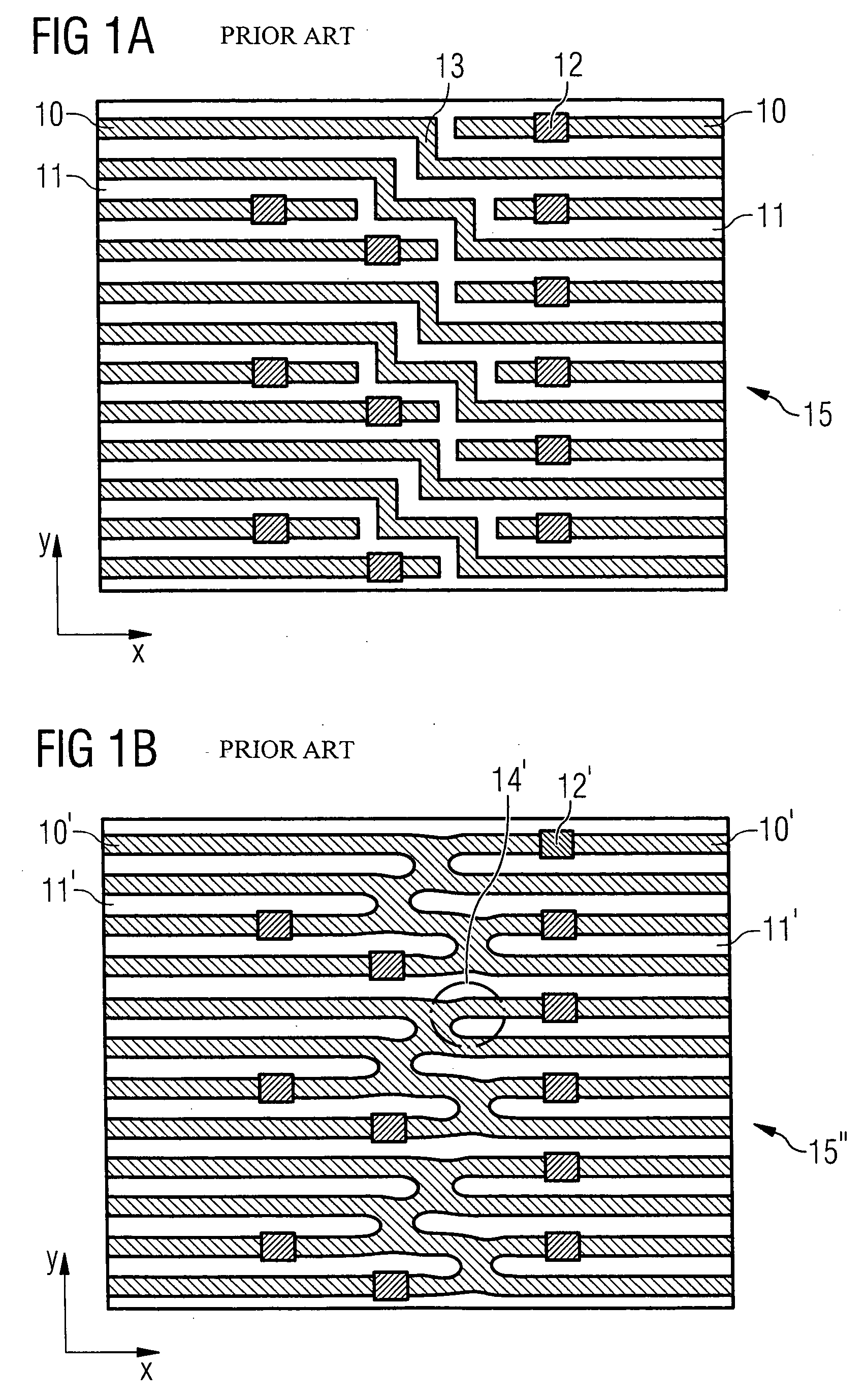 Method for producing semiconductor patterns on a wafer