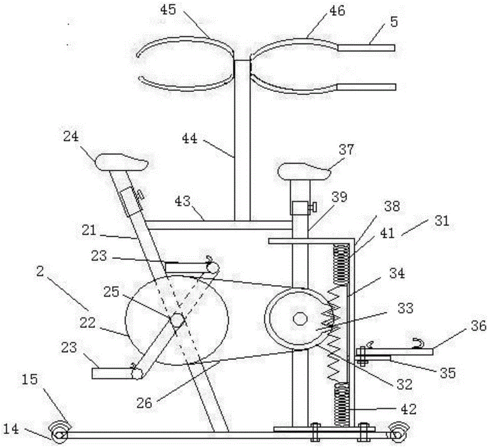 Lower limb rehabilitation training equipment for neurological and internal diseases of children