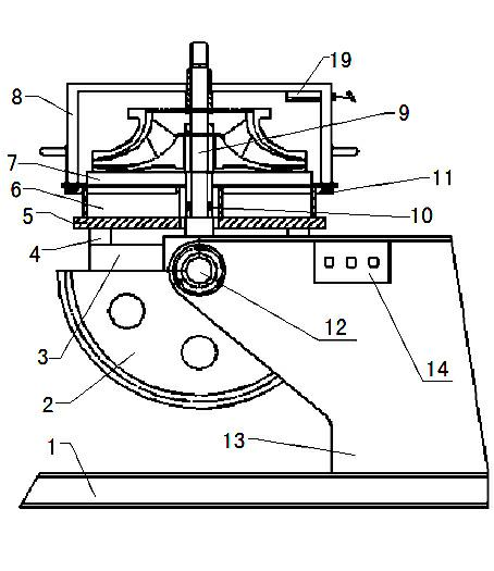 Welding positioner with heating temperature control device