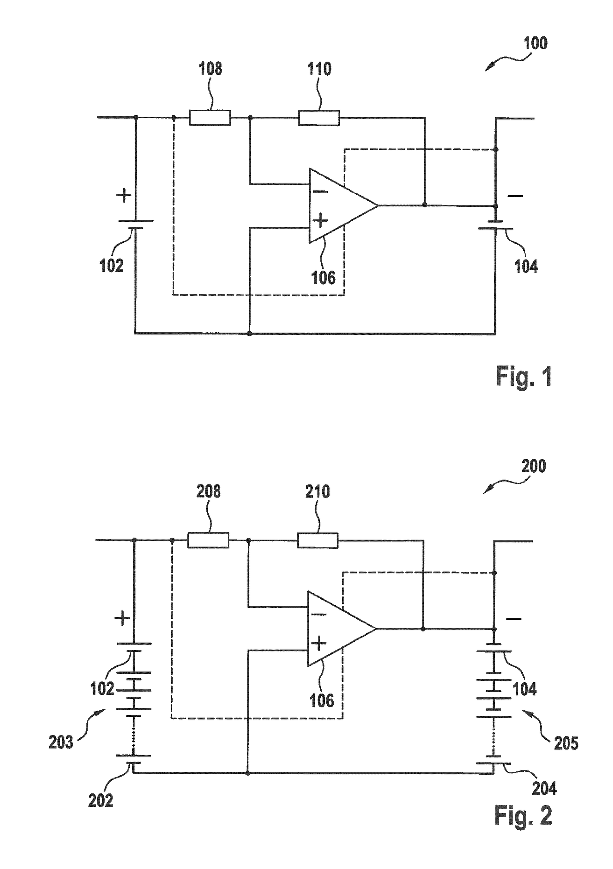 Rechargeable Battery Arrangement with Improved Symmetrization