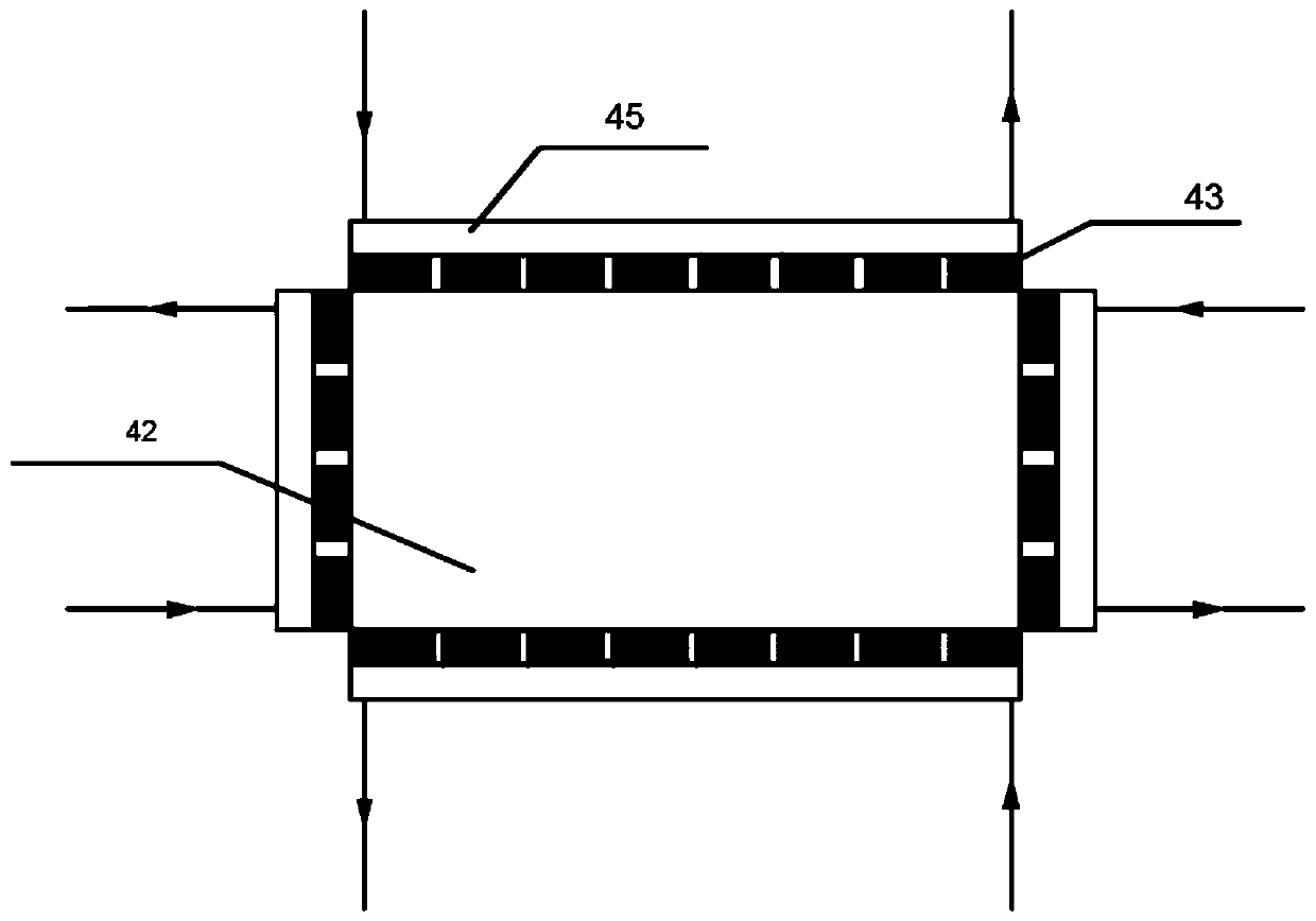 An integrated device for solar temperature difference power generation and air water intake applied to small islands and reefs