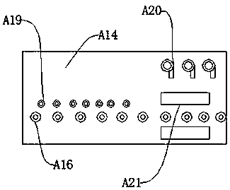 Perfume packing bottle inspecting and cleaning device and use method thereof