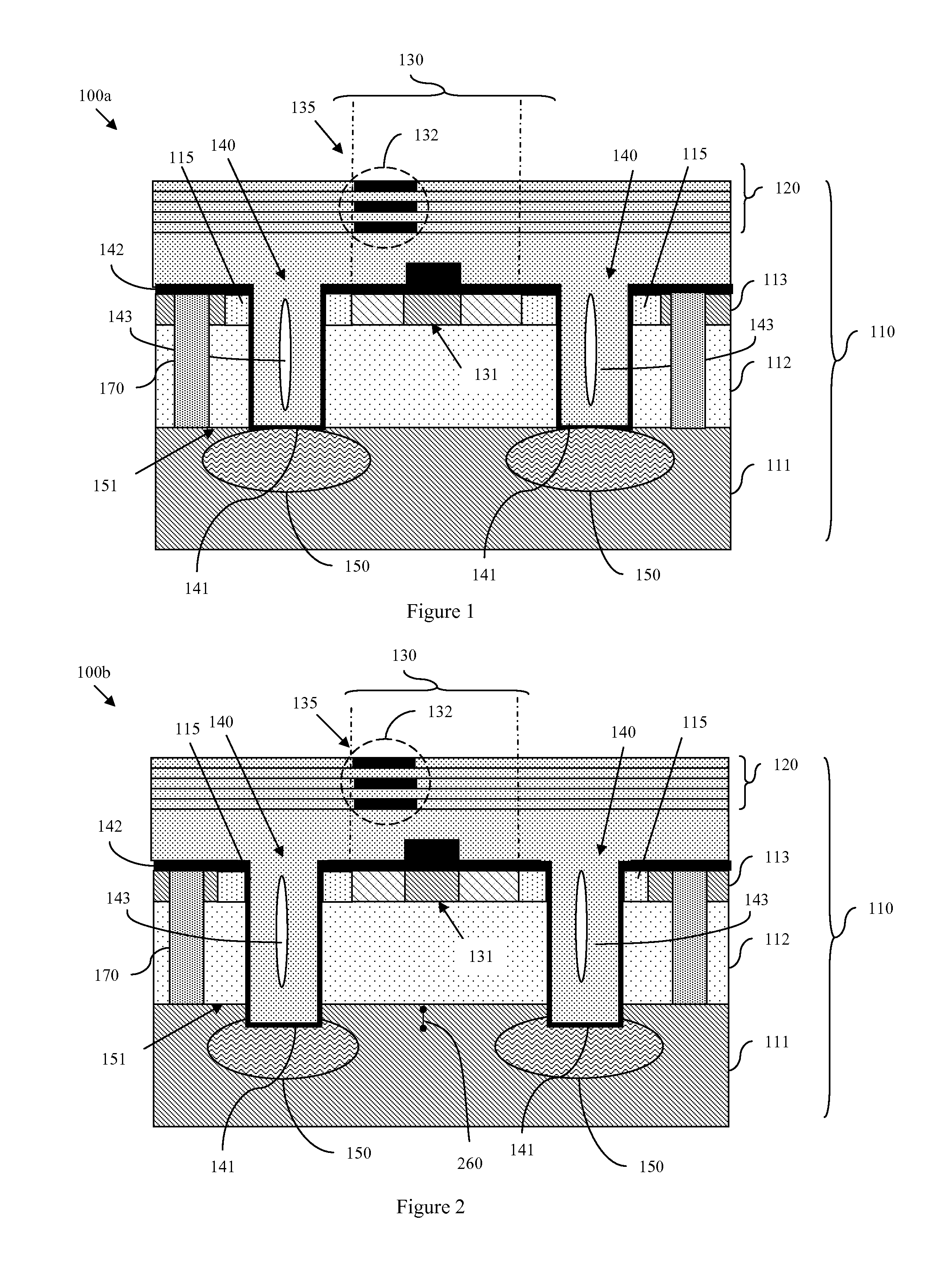 Integrated Circuit Structure, Design Structure, and Method Having Improved Isolation and Harmonics