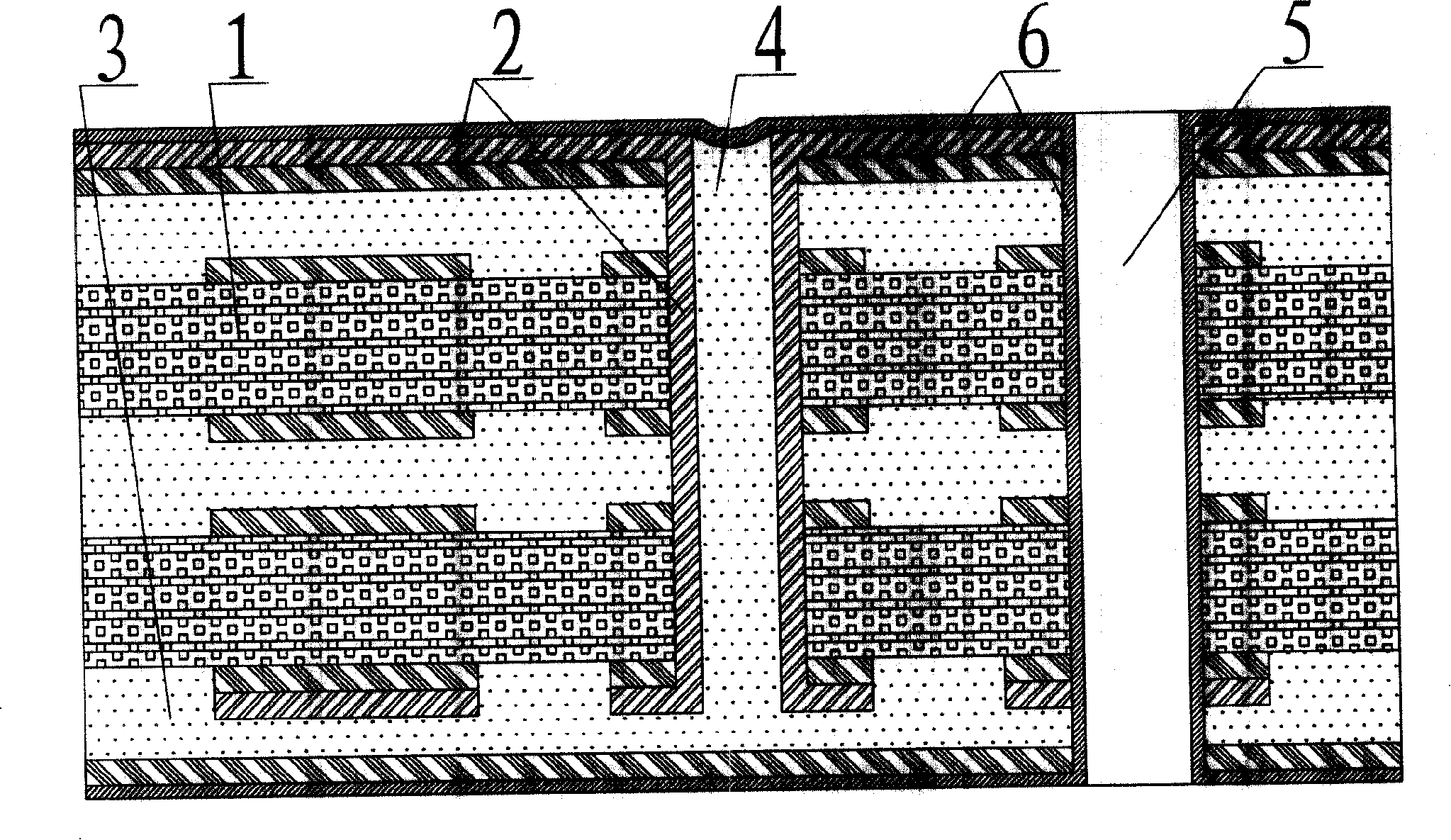 Blind hole plate and its processing method