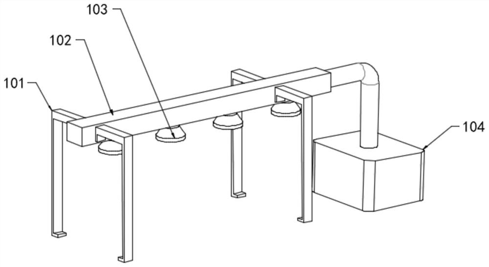 High-strength high-elongation flame-retardant rubber insulated cable material and processing equipment and process thereof