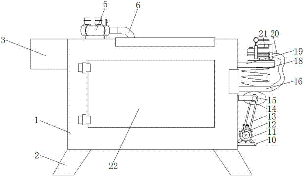 Communication case with dedusting function