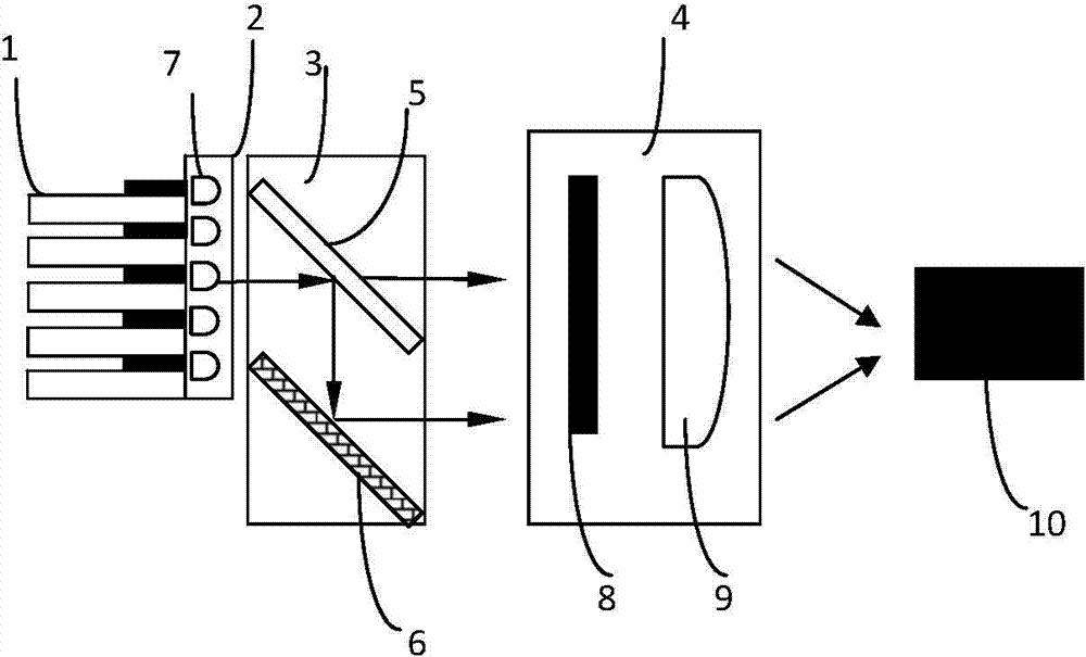 High-power semiconductor laser optical shaping method and device based on beam expanding