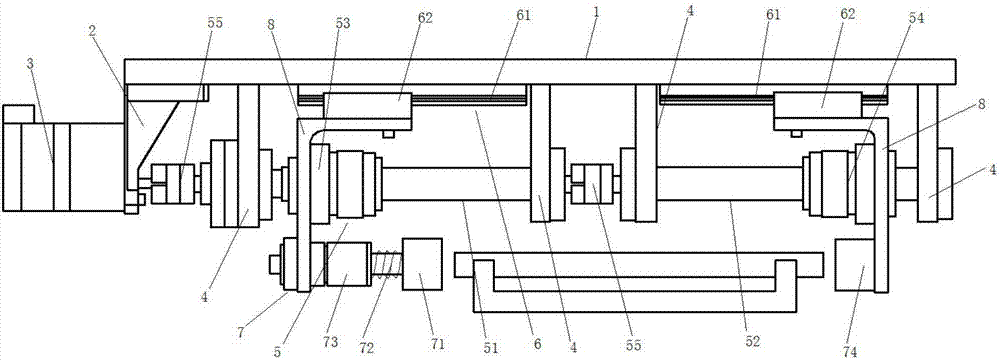 Clamp tool used for clamping long workpiece