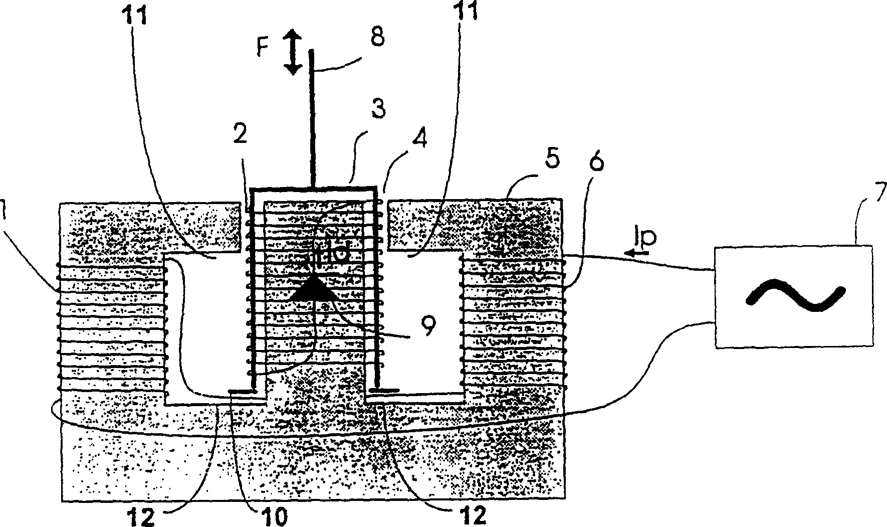 Double-acting electromagnetic actuator