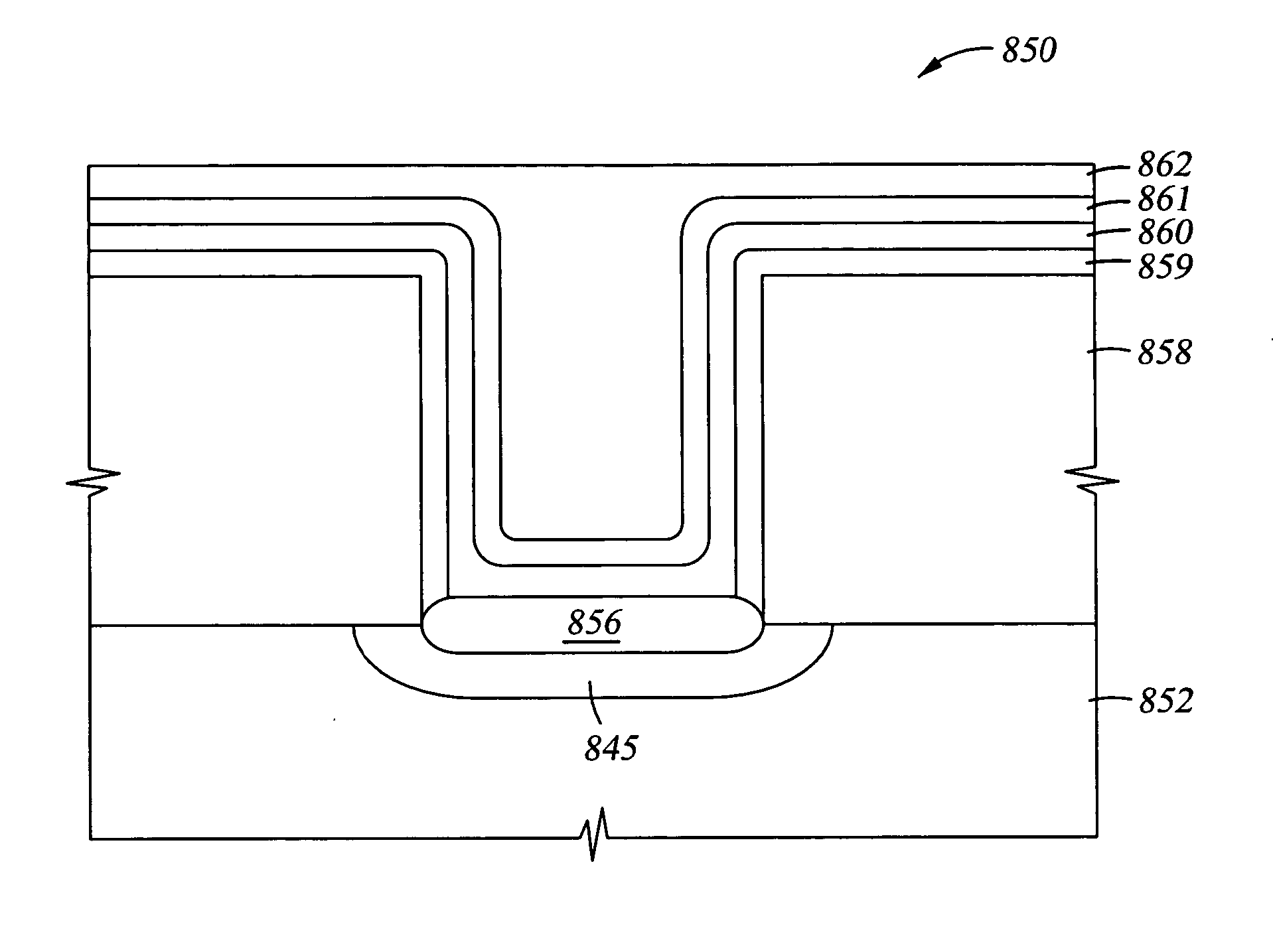 Integration of titanium and titanium nitride layers