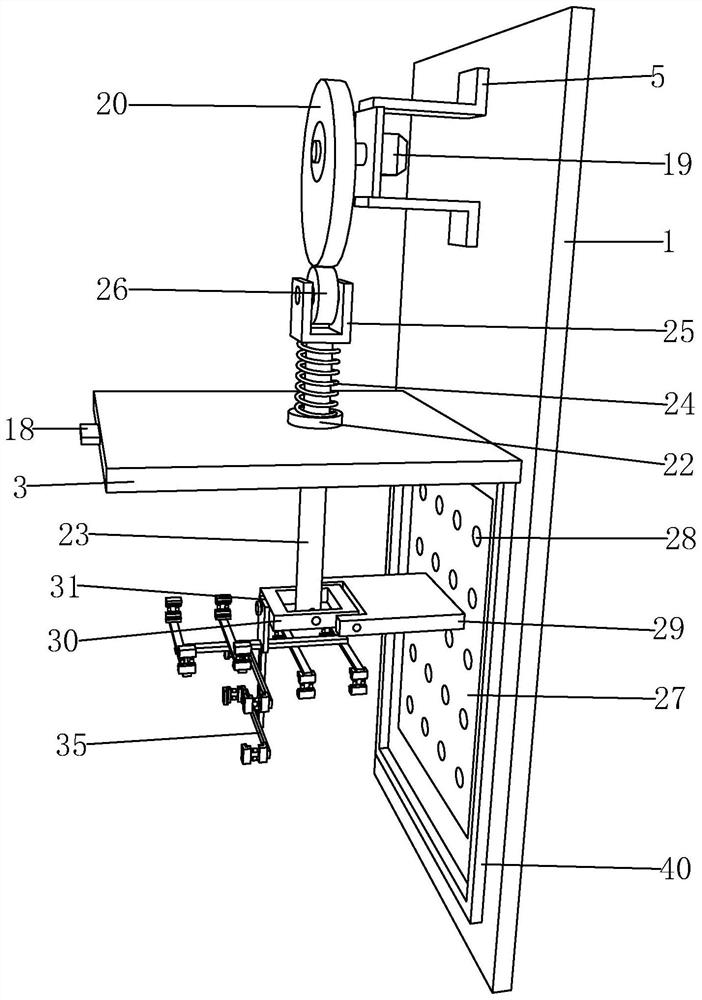 A cleaning device for brake pad production and cleaning method thereof