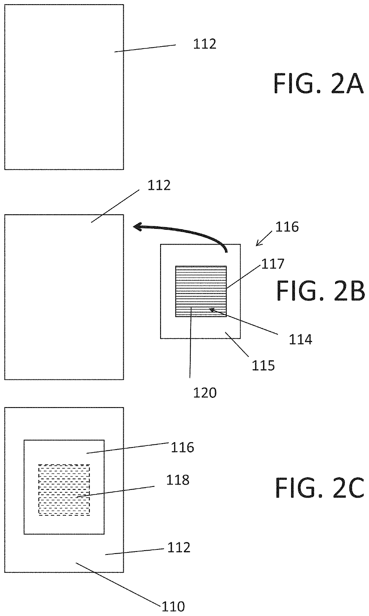 Invisible coated infrared patterns