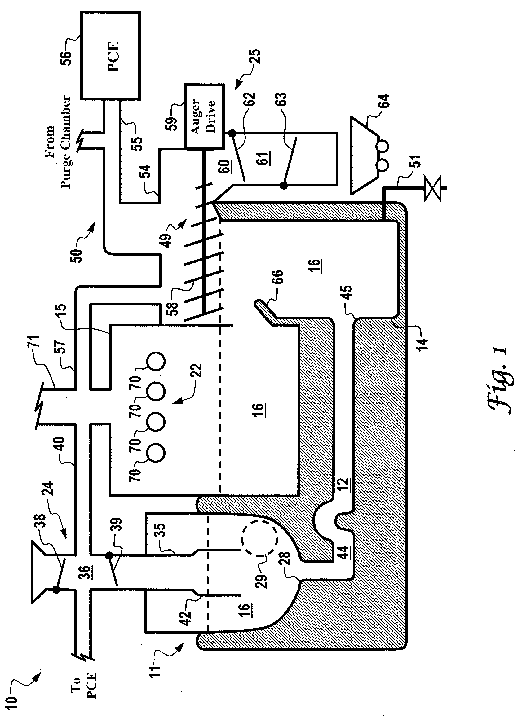 Molten metal reactor utilizing molten metal flow for feed material and reaction product entrapment