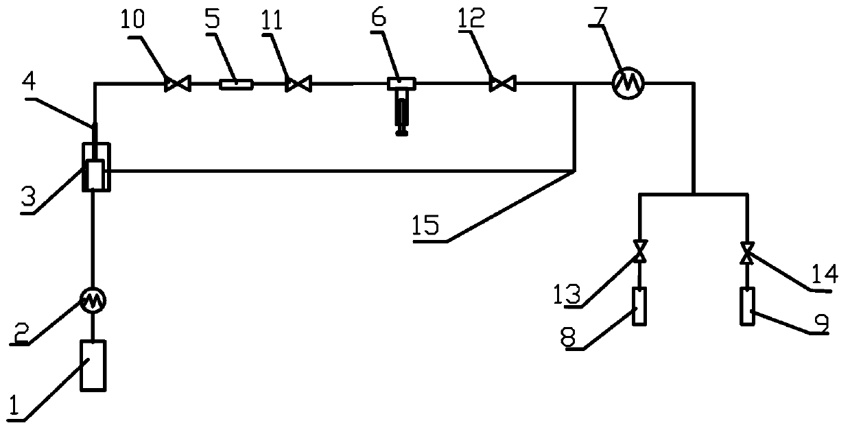 Sampling and washing system