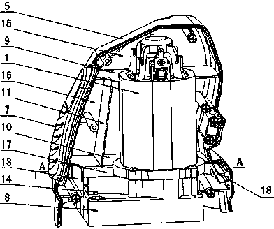 Series excited motor for motor-driven rotary cultivator