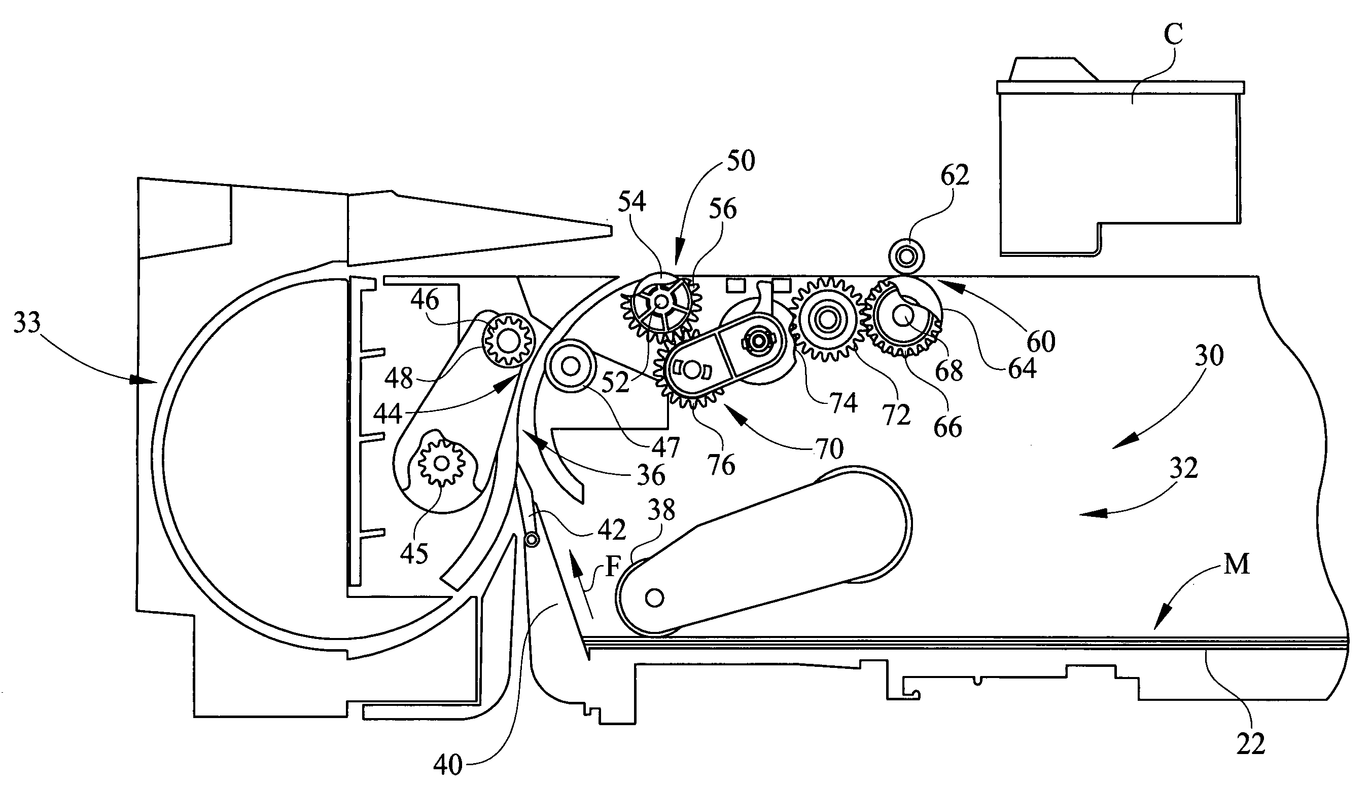 Feed assist assembly