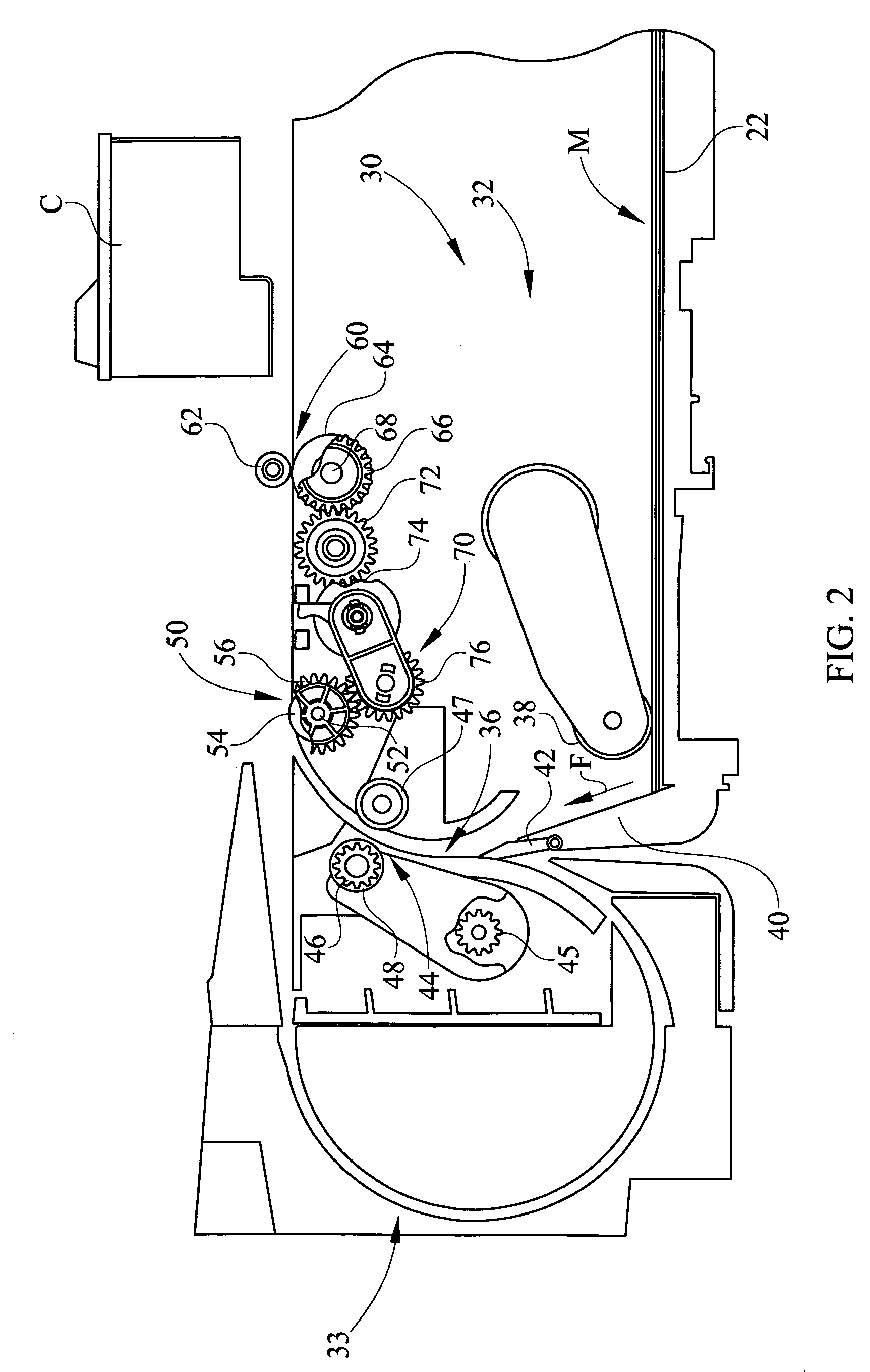 Feed assist assembly