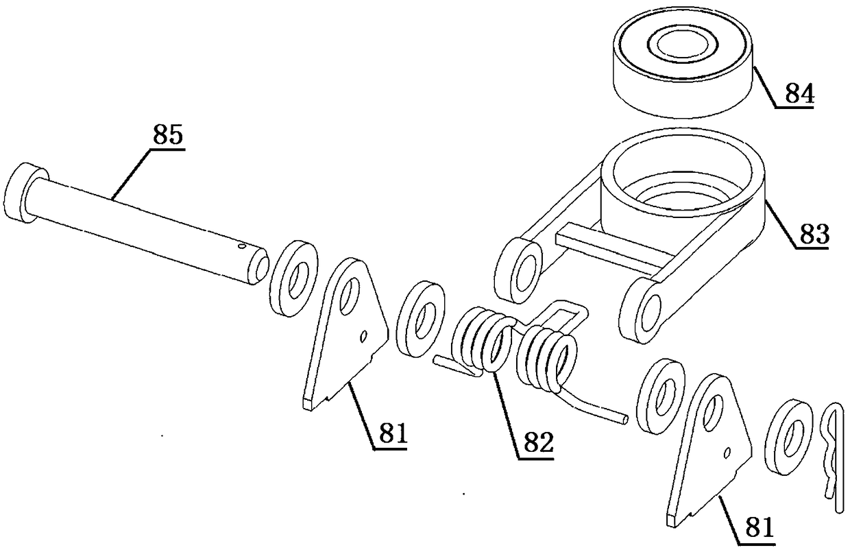 A positioning device for a positioning wheel