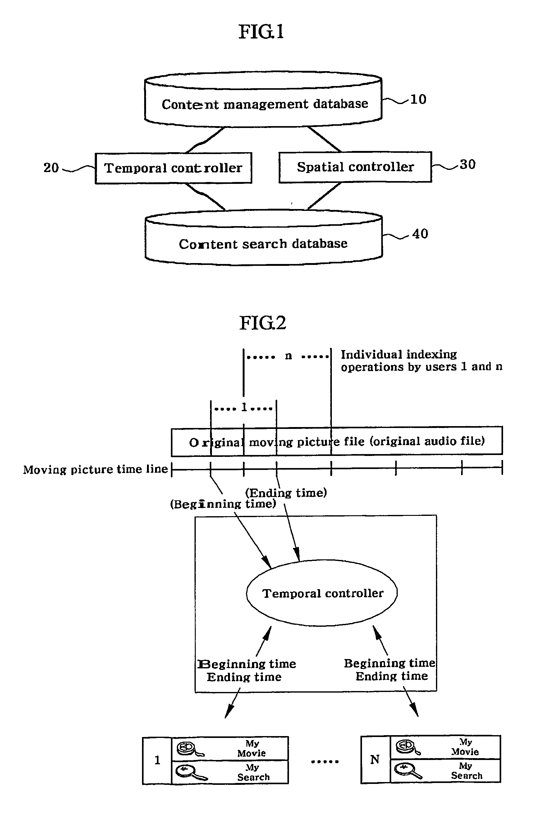 System For Extracting Specific Portions of Contents