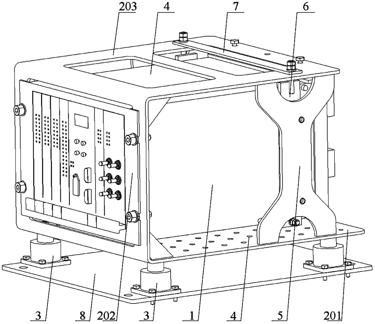 A kind of locomotive brake system and its damping device