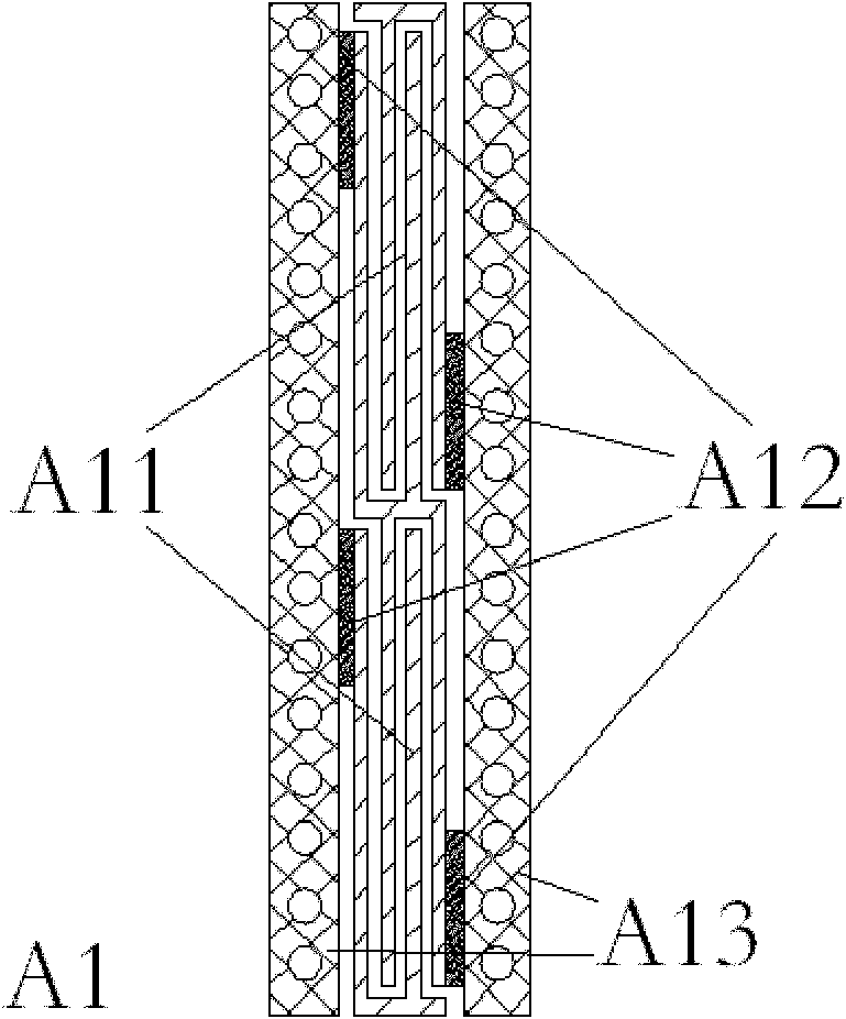 Miniaturized mixed ring based on composite transmission line structure