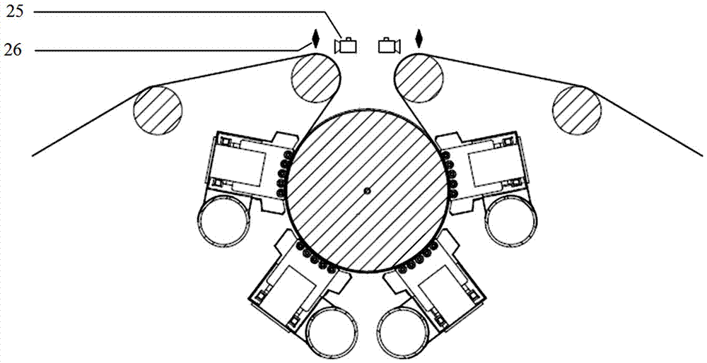 Uniform discharge low-temperature plasma fabric processing device and method under intelligent atmospheric pressure