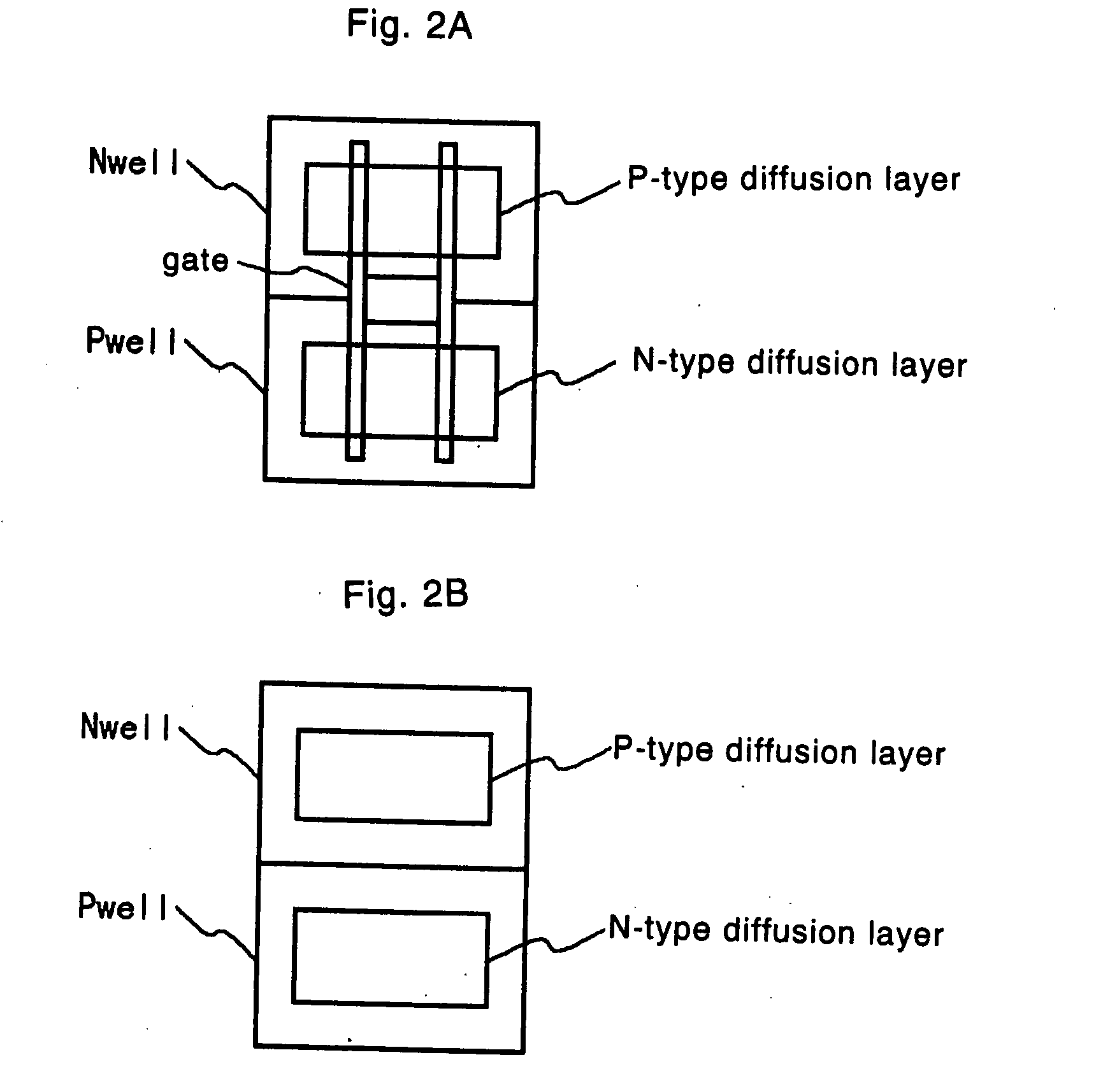 Method and device for producing layout patterns of a semiconductor device having an even wafer surface
