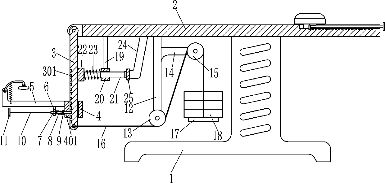 An orthopedic leg blood circulation exercise device