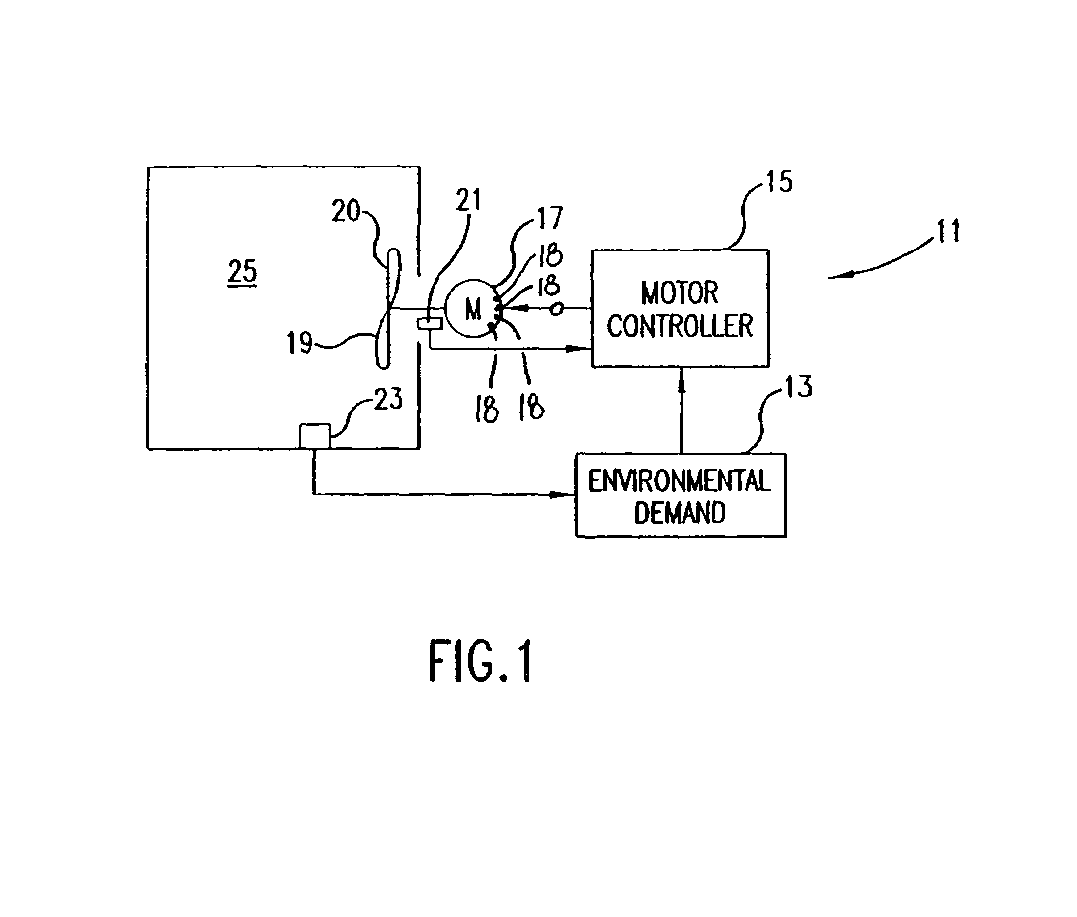 Variable speed controller for a family of multi-tap motors