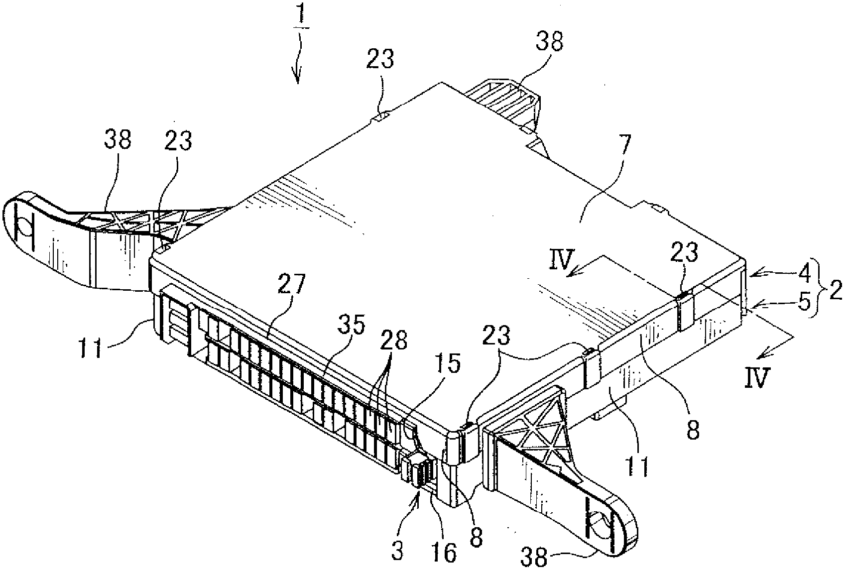 Box main body