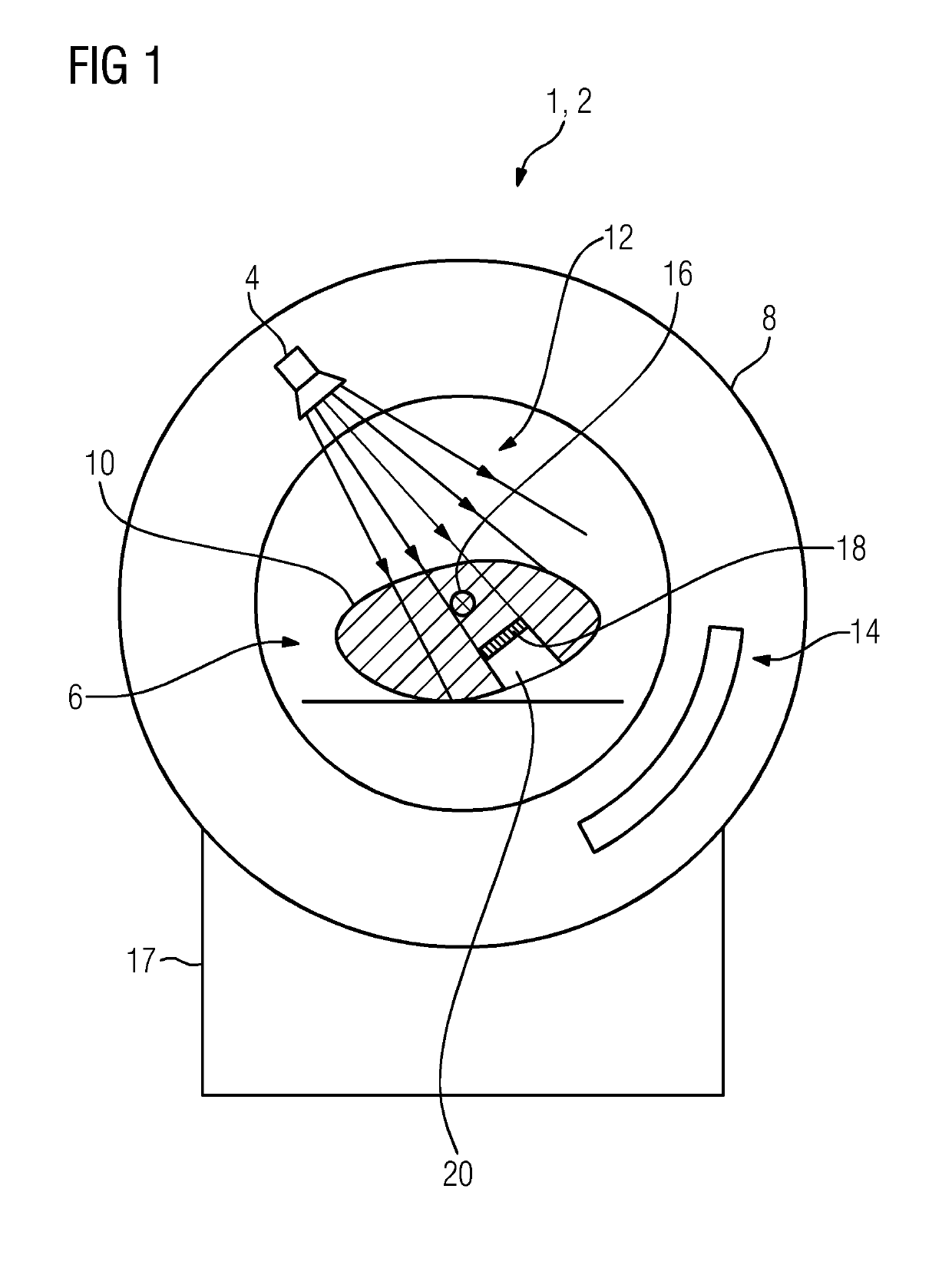 Method for automatically generating a volume model of correction data for an x-ray based medical imaging device