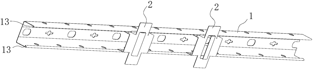 An adjustable integrated wall mount structure