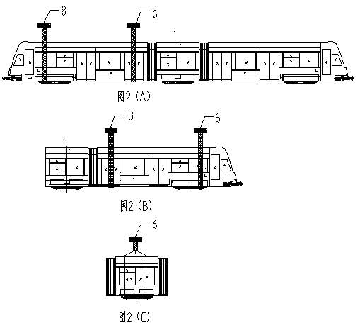A multi-vehicle storage and delivery system for urban rail transit