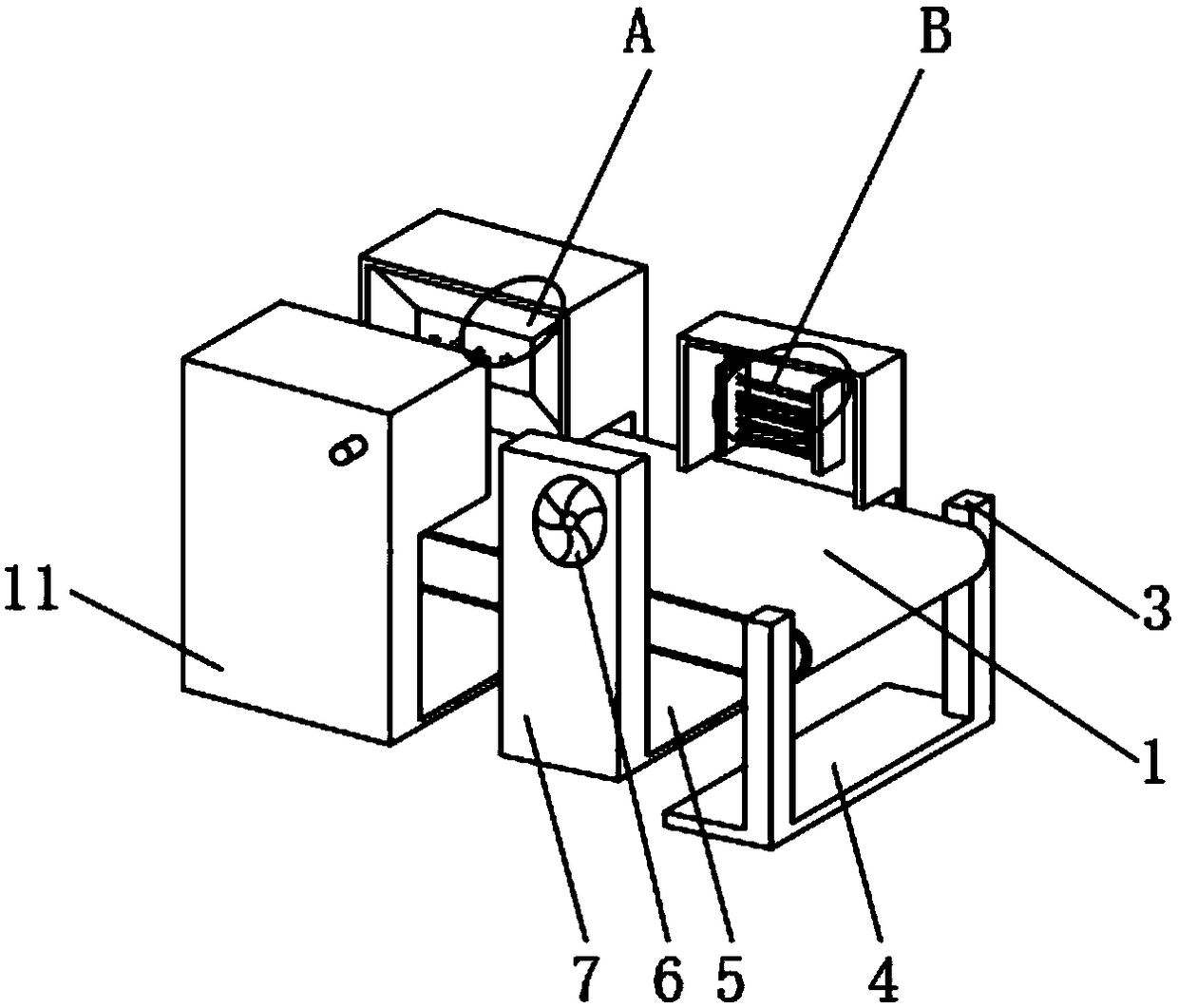 Production equipment for domestic small robot