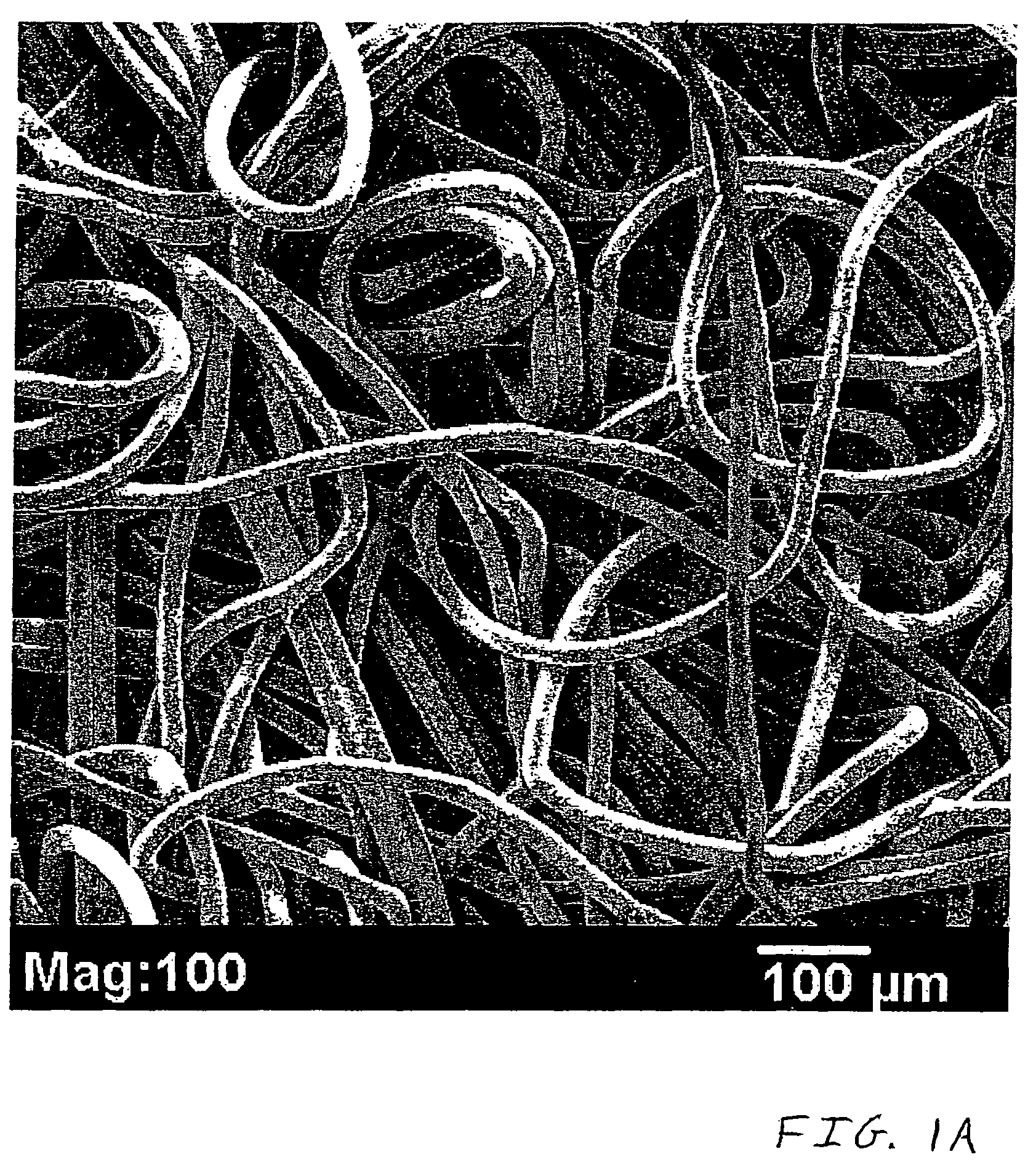 Nonwoven tissue scaffold