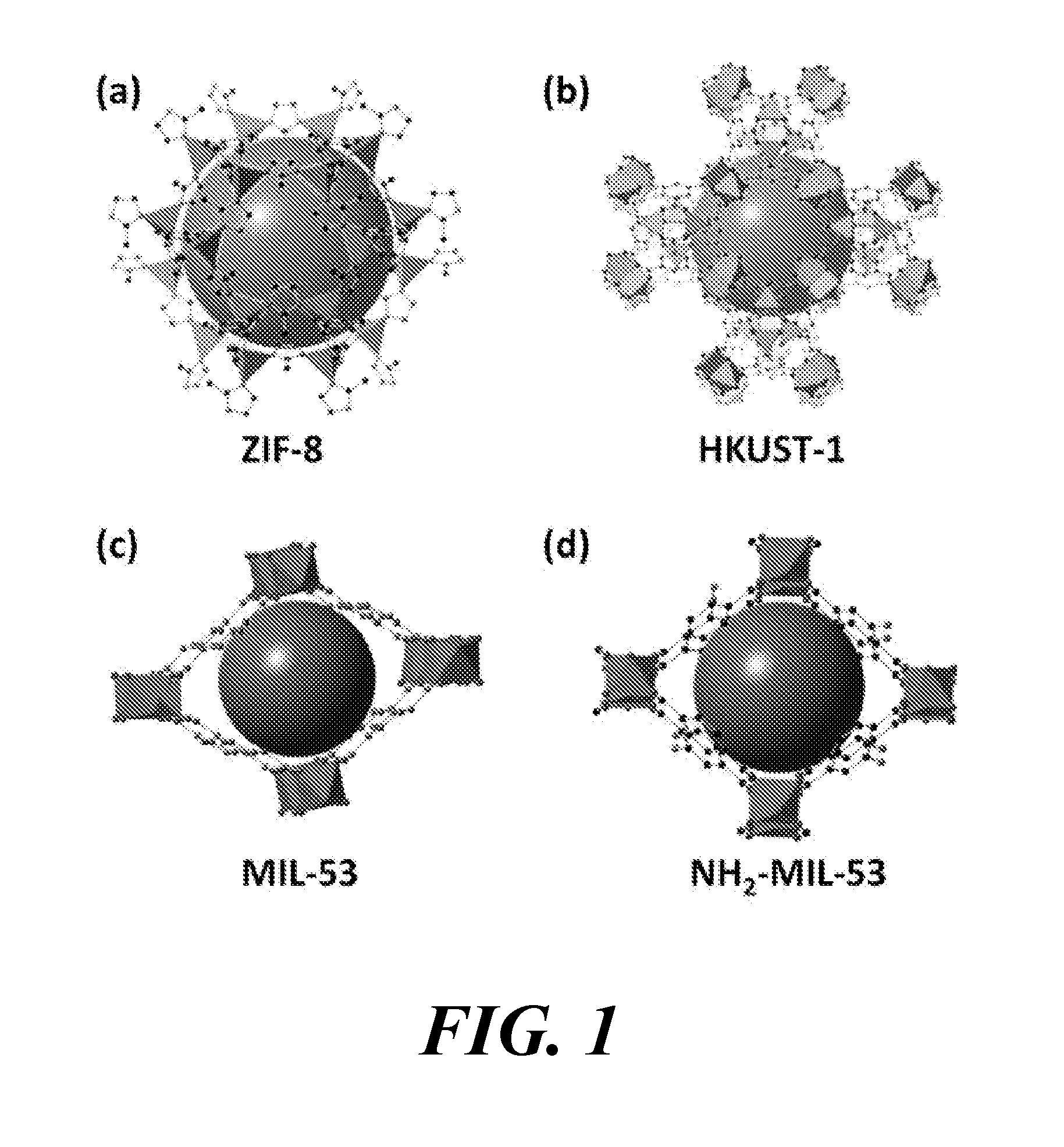 Open framework composites, methods for producing and using such composites