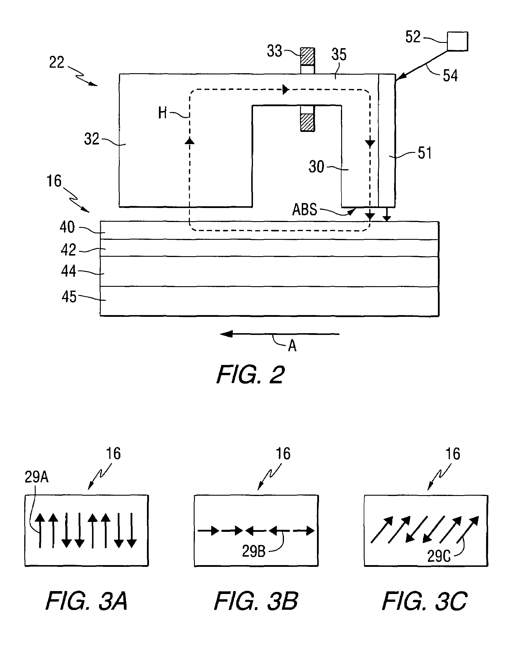 Thin film structure with controlled lateral thermal spreading in the thin film
