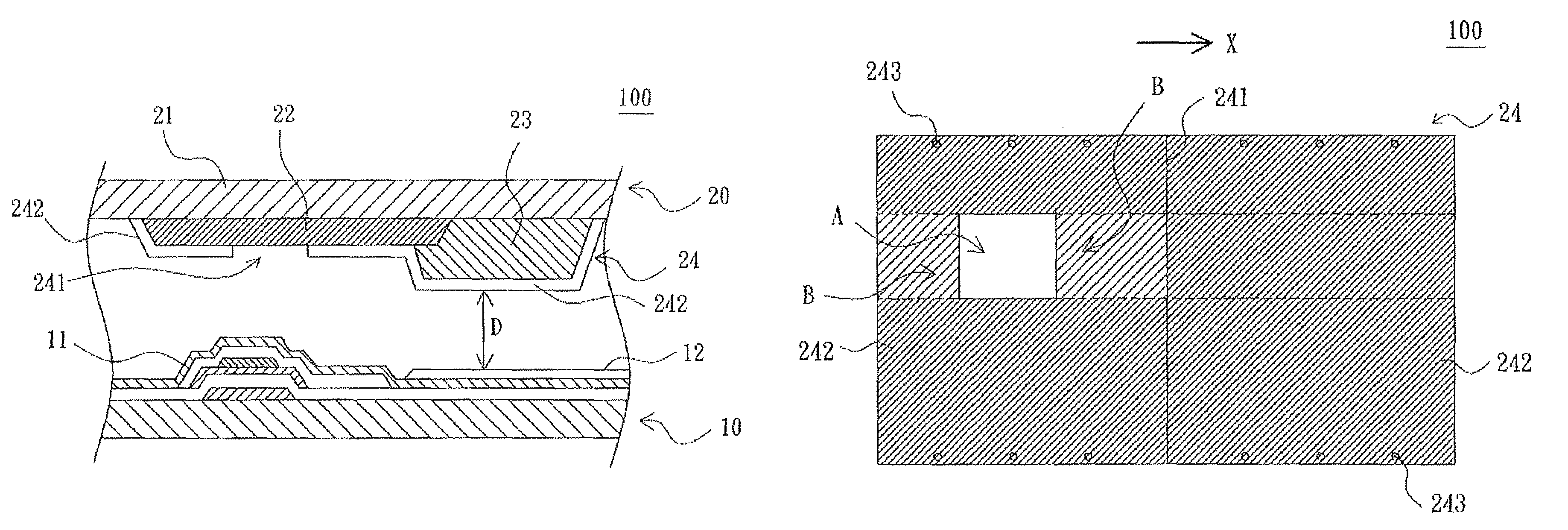 Liquid crystal panel and color filter substrate thereof