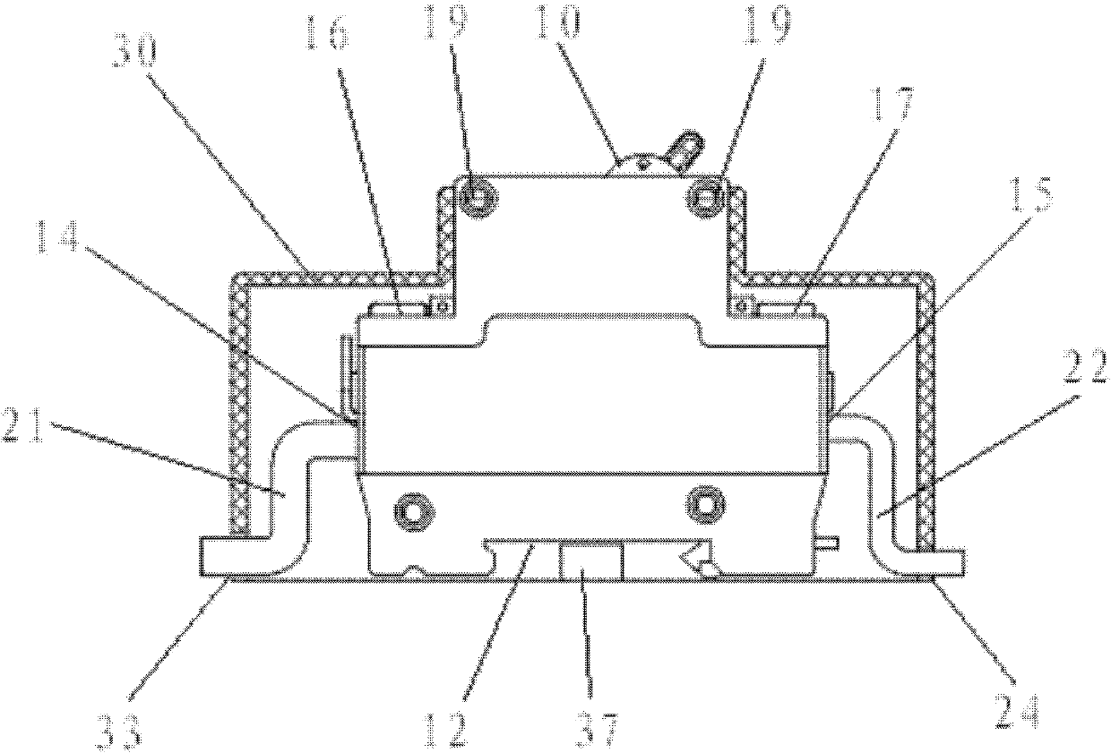 Device with electricity larceny prevention function