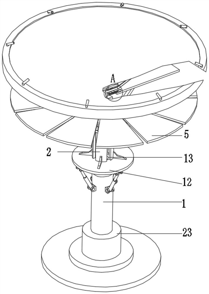 Concentrating solar photovoltaic panel energy storage system