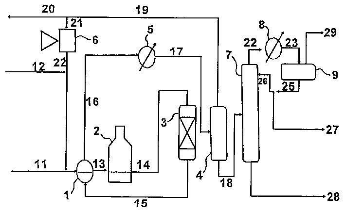 Process for producing aromatic hydrocarbon compounds and liquefied petroleum gas from hydrocarbon feedstock