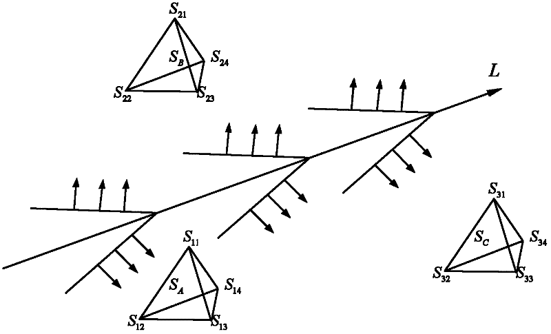 Sniping trajectory acoustically measuring method