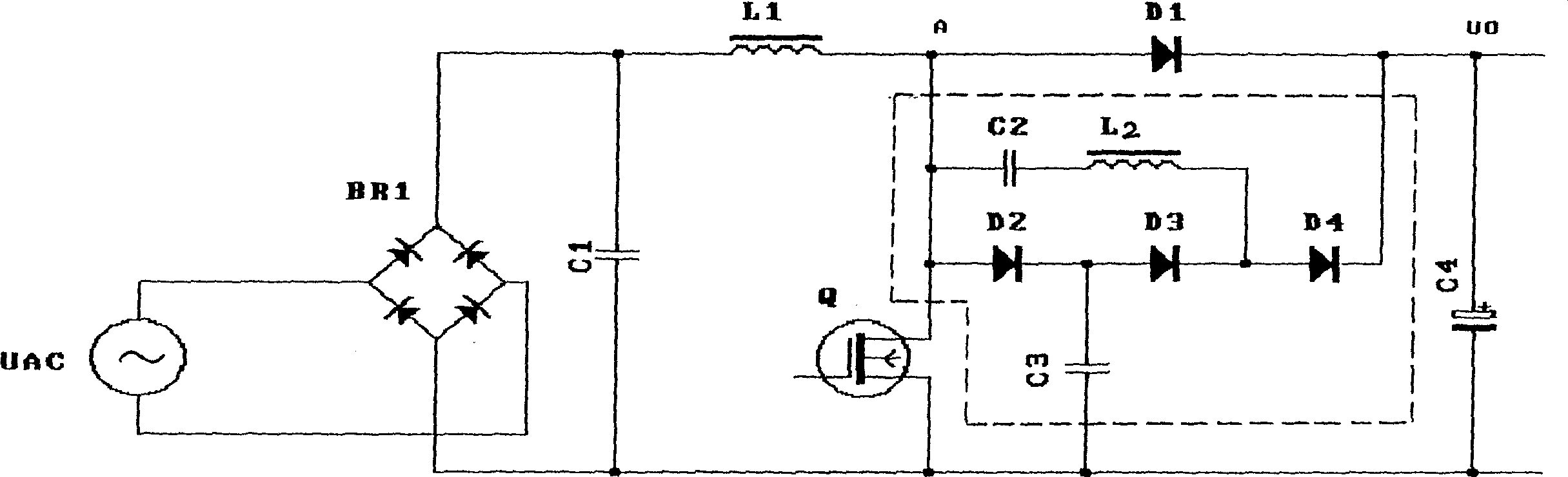 Soft switching circuit without absorption loss