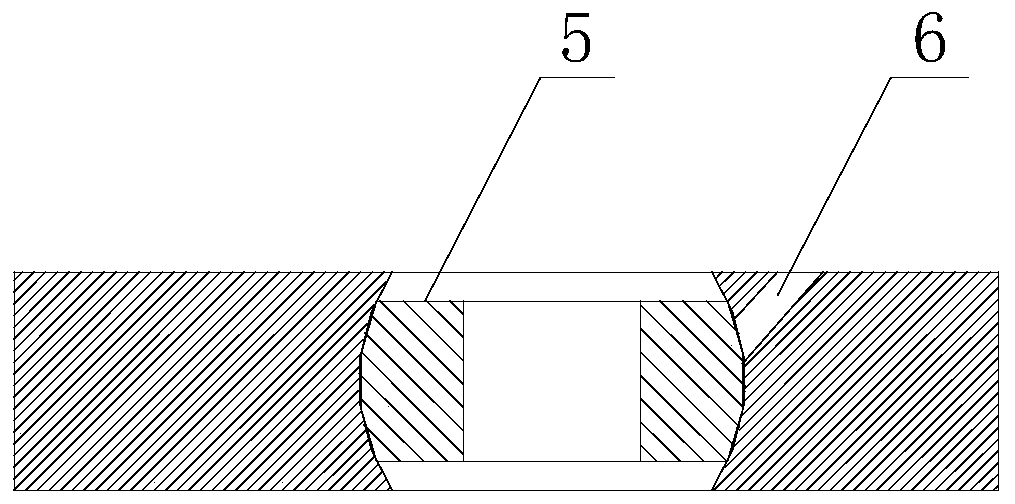 A tibial external fixation device